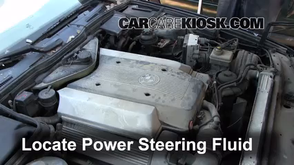 1995 BMW 540i 4.0L V8 Power Steering Fluid Fix Leaks